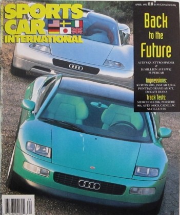 SPORTS CAR INTERNATIONAL 1992 APR - XJR-S, SSK, QUATTEO SPYDER, PORSCHE 904